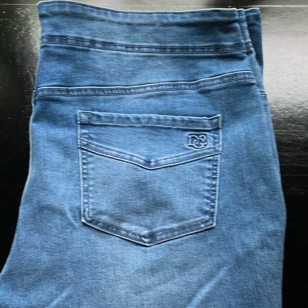 DG2 by Diane Gilman High Rise Blue Jeans